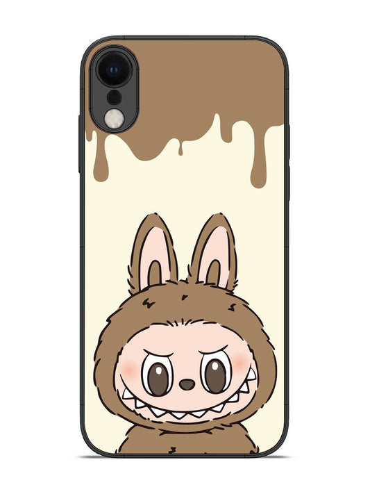 iPhone XR Labubu Closeup Chocolate