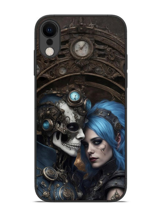 iPhone xr Skeleton & Devil Girl
