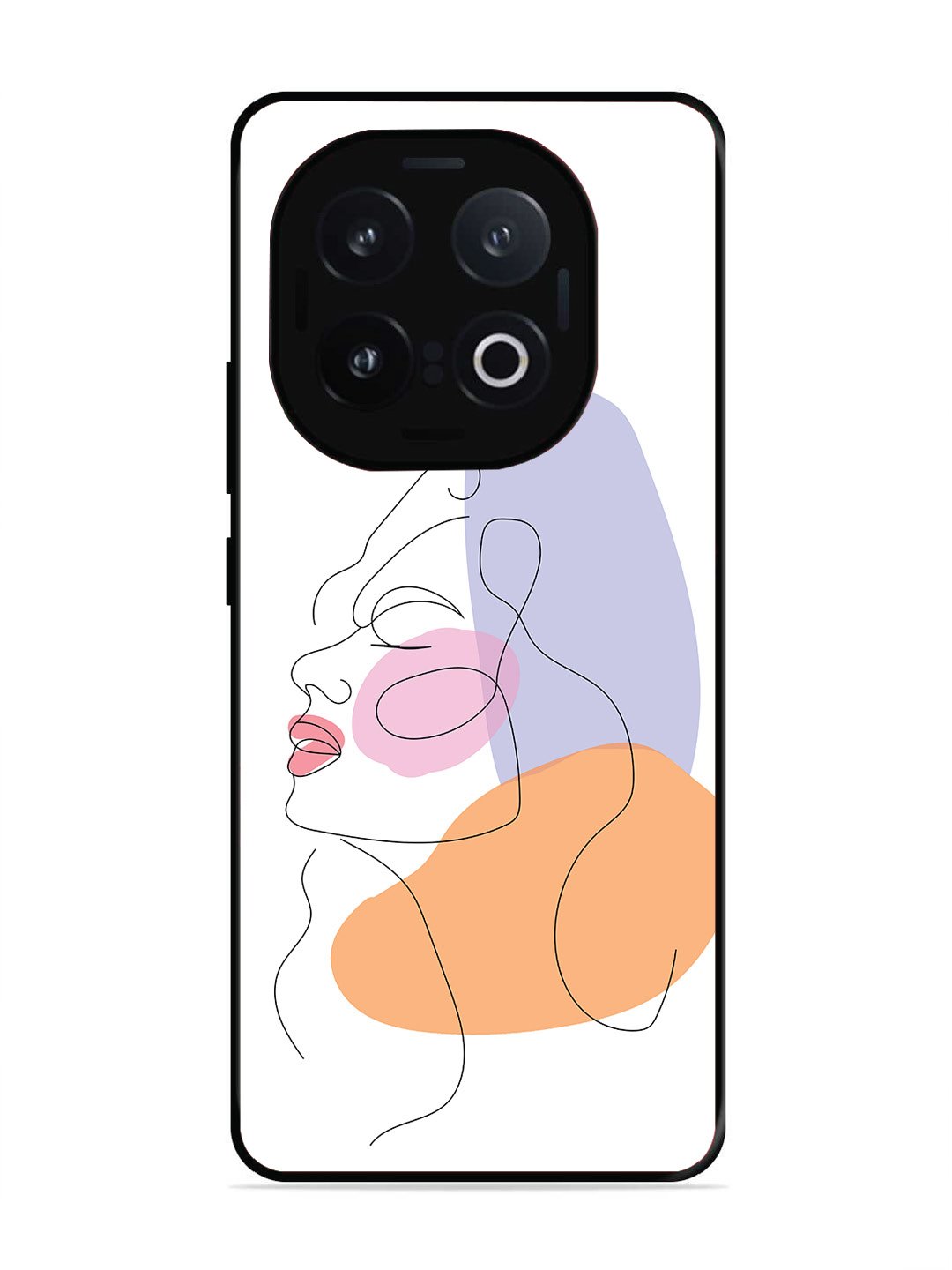 Iqoo 13 5G Line Art Girl Face