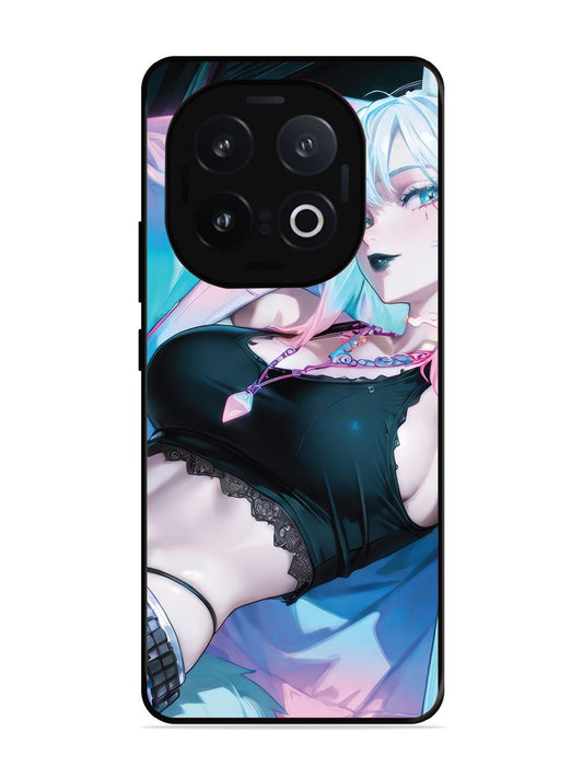 Iqoo 13 5G anime girl fox headpohone white Hair