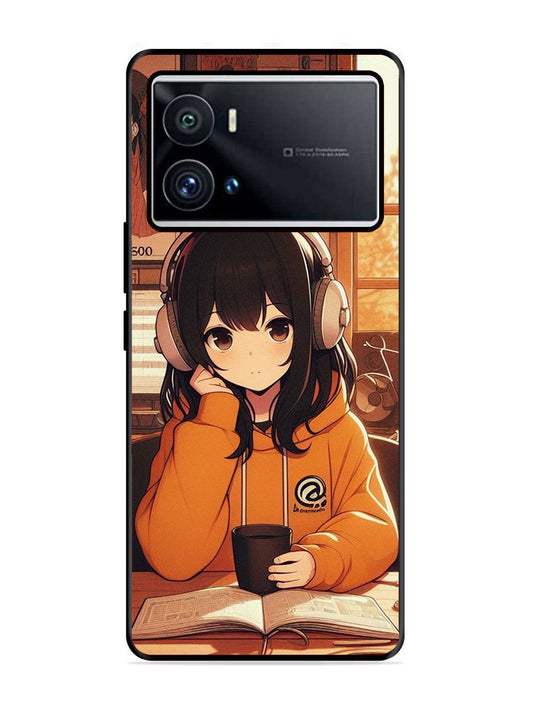 Iqoo 9 Pro Cute Girl listening Music