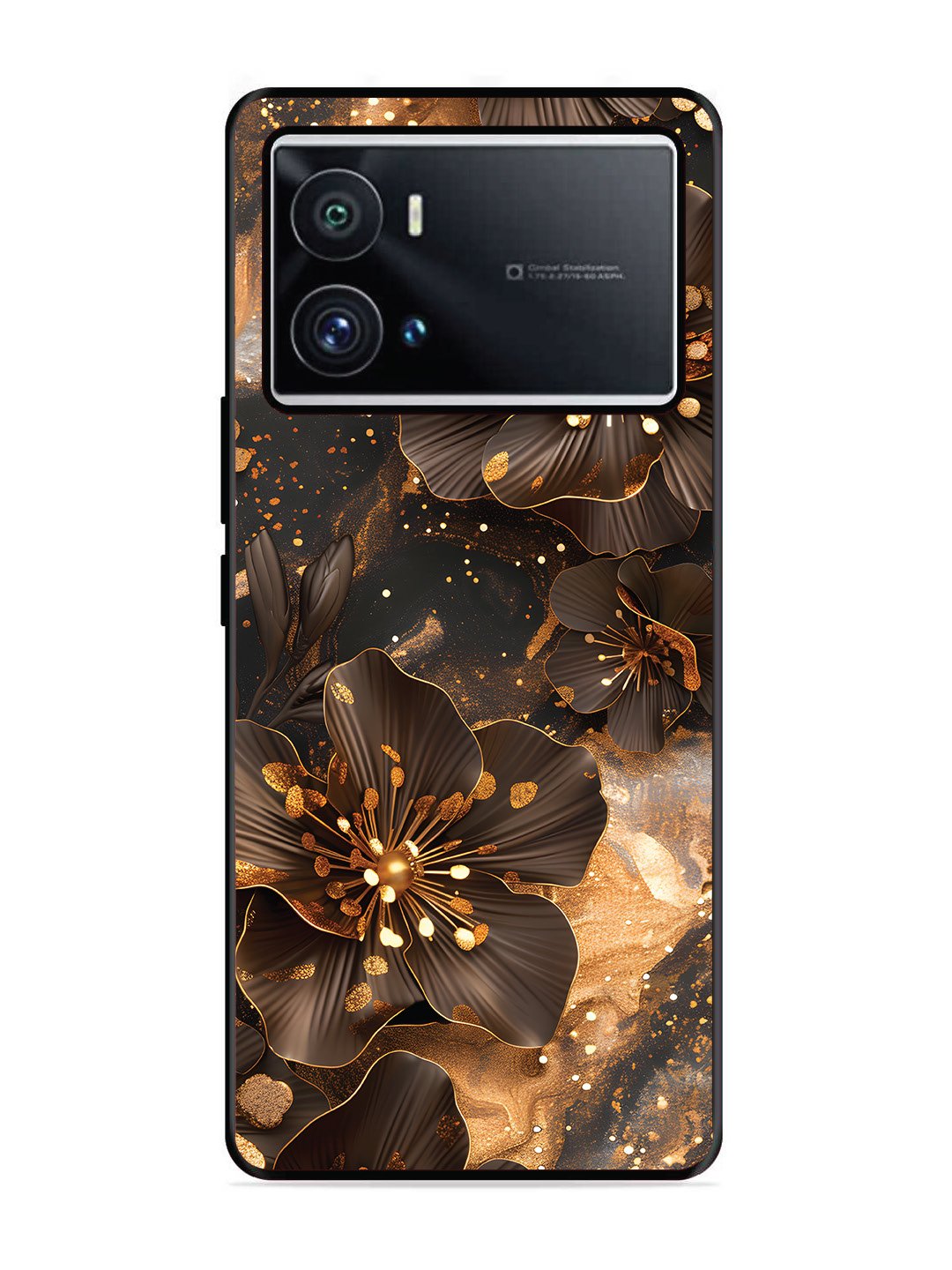 Iqoo 9 Pro Golden Flowars