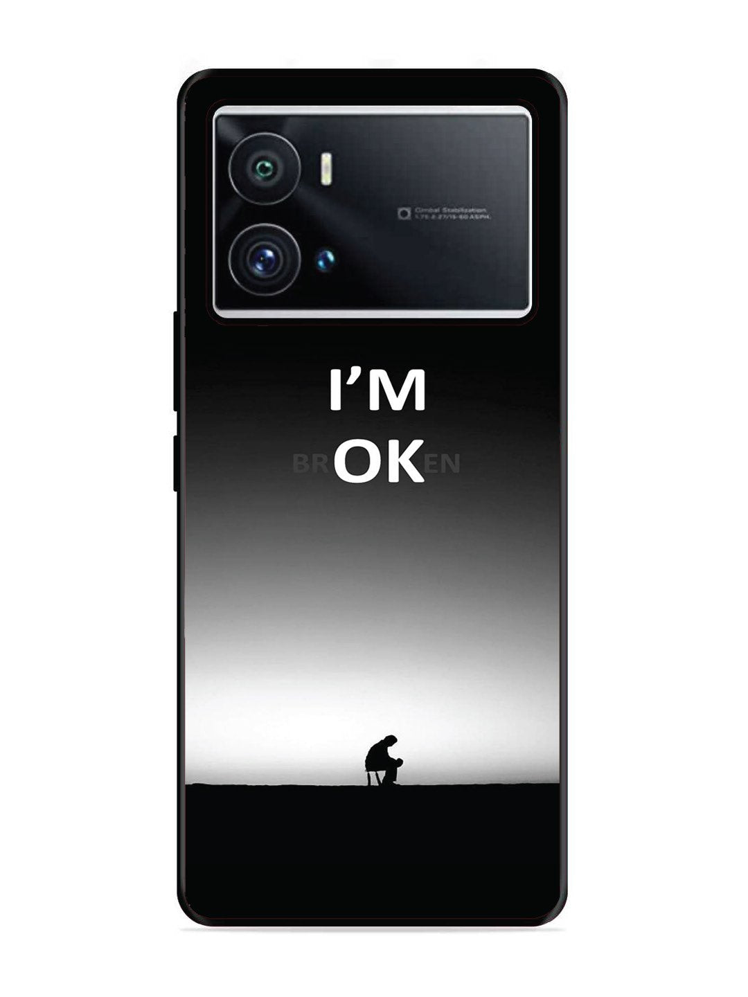 Iqoo 9 Pro I'm Broken A man on Chair Alone