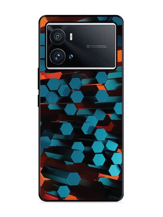 Iqoo 9 Pro Hexagon 3D Abstract