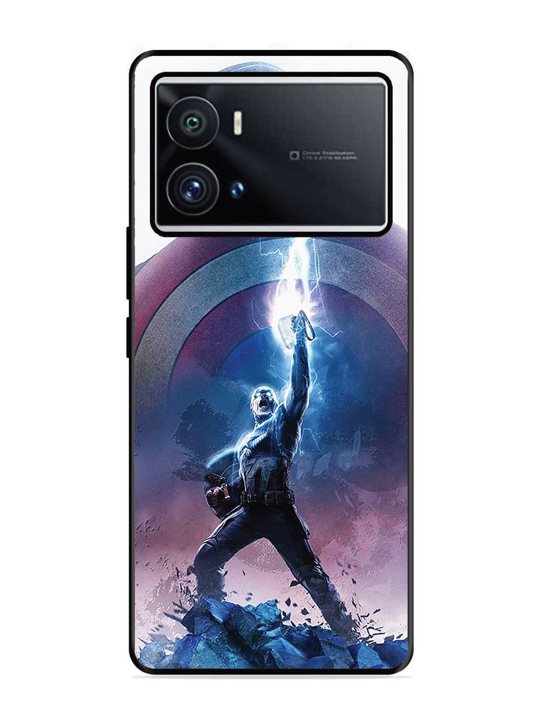 Iqoo 9 Pro captain-america-thor-hammer-lightning