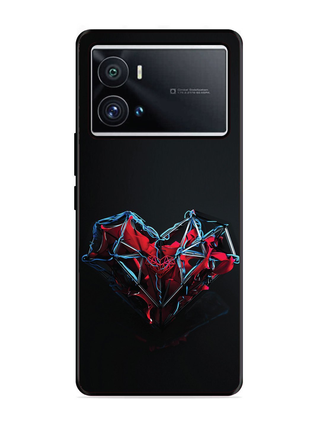 Iqoo 9 Pro heart-abstract