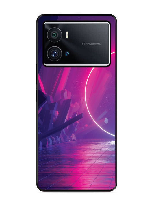 Iqoo 9 Pro abstract with Neon Light