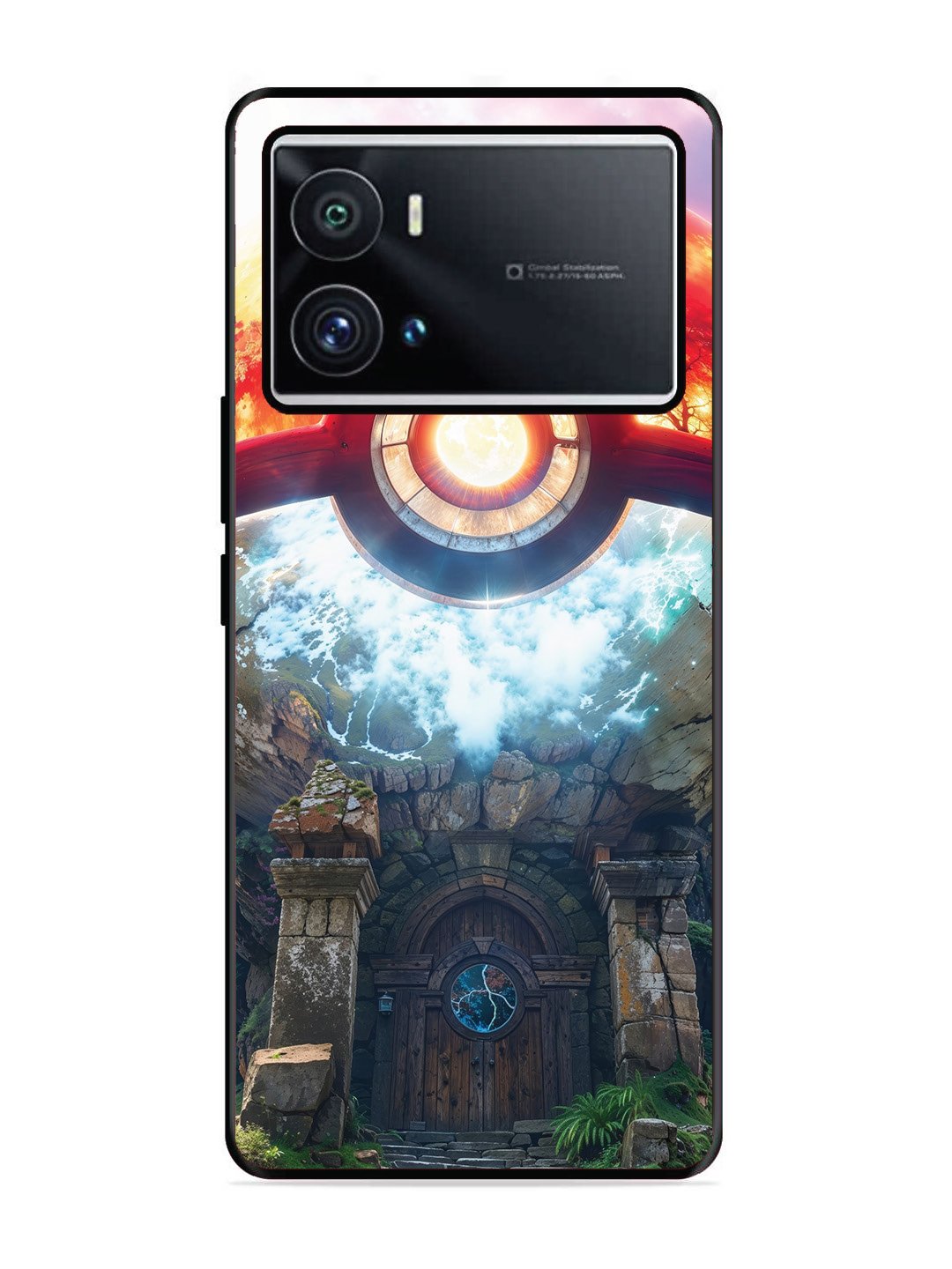 Iqoo 9 Pro Cartoon-ball-house-anime