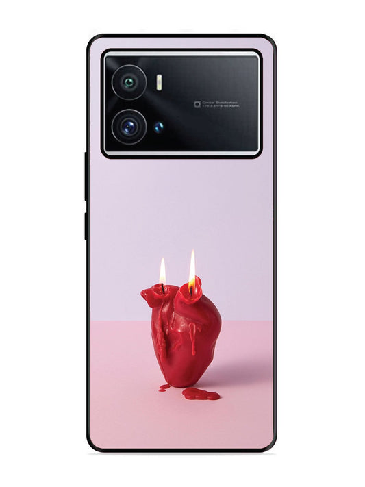 Iqoo 9 Pro A Lighted Heart Candle