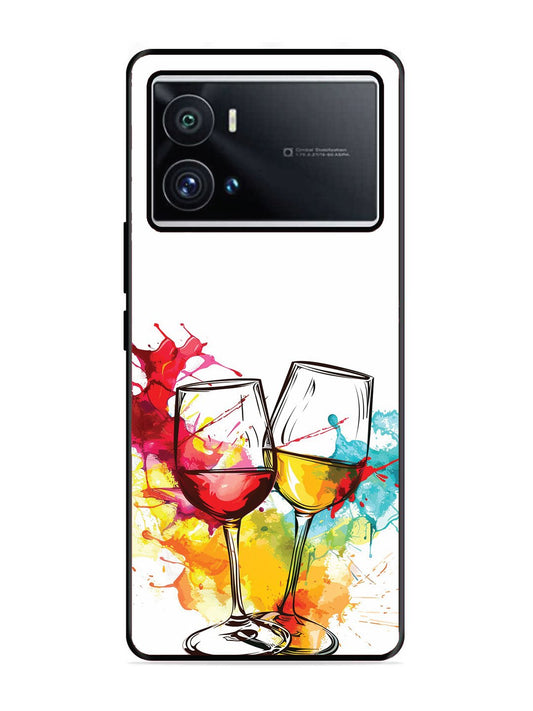 Iqoo 9 Pro Colorful wine glasses