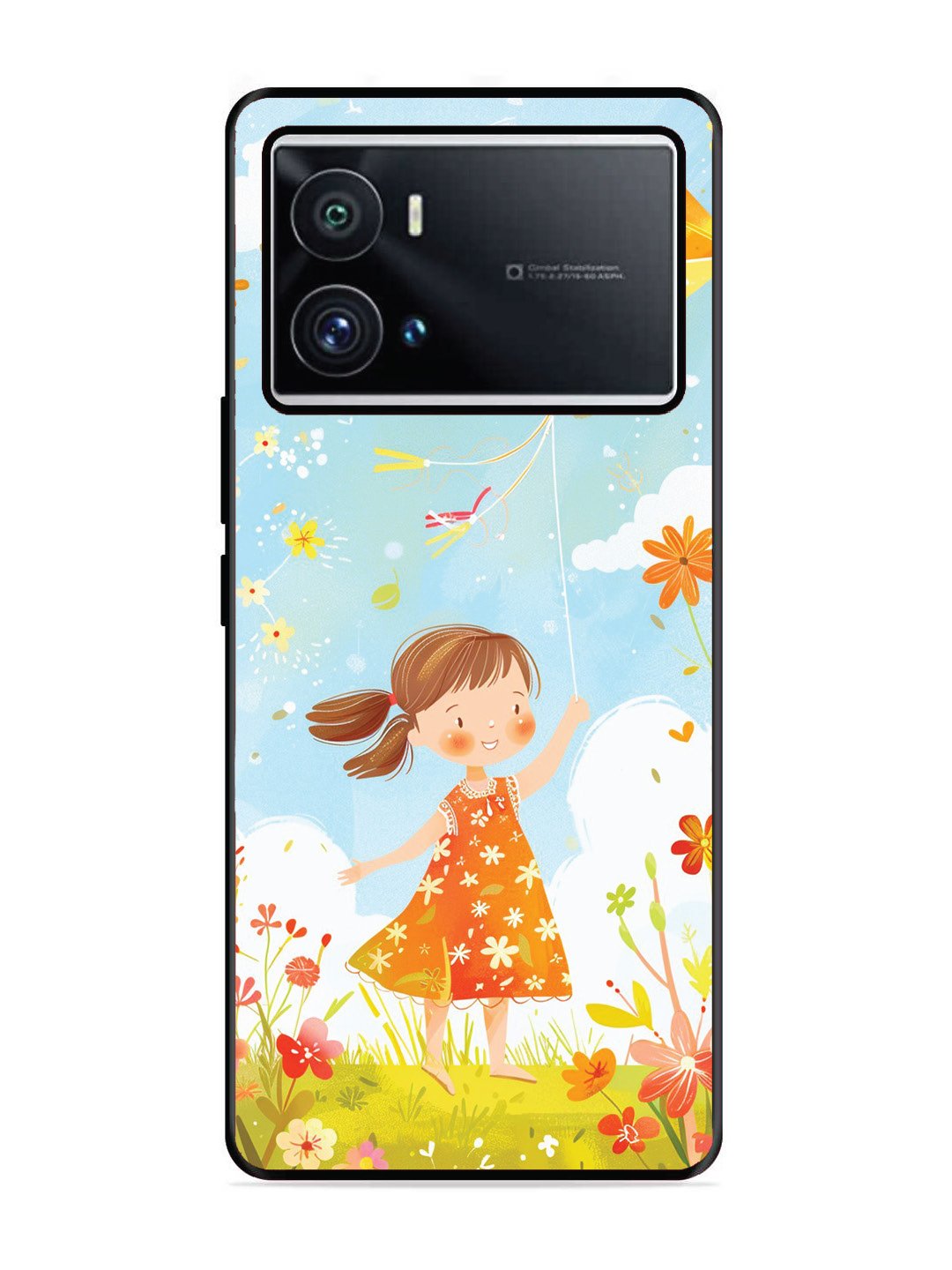 Iqoo 9 Pro Little Girl Kite Flying