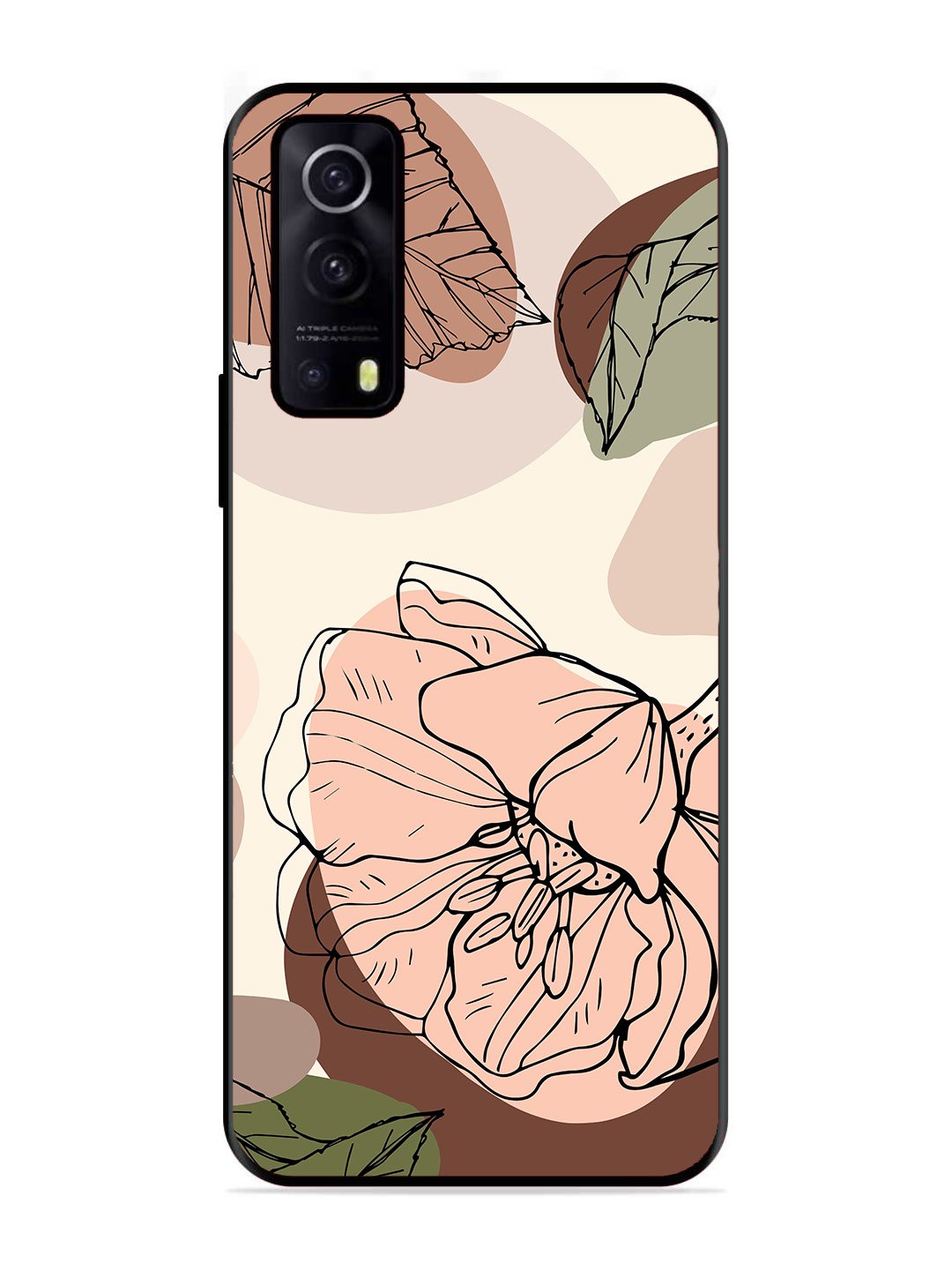 IQOO Z3 5G Floral Elegance, Portrait