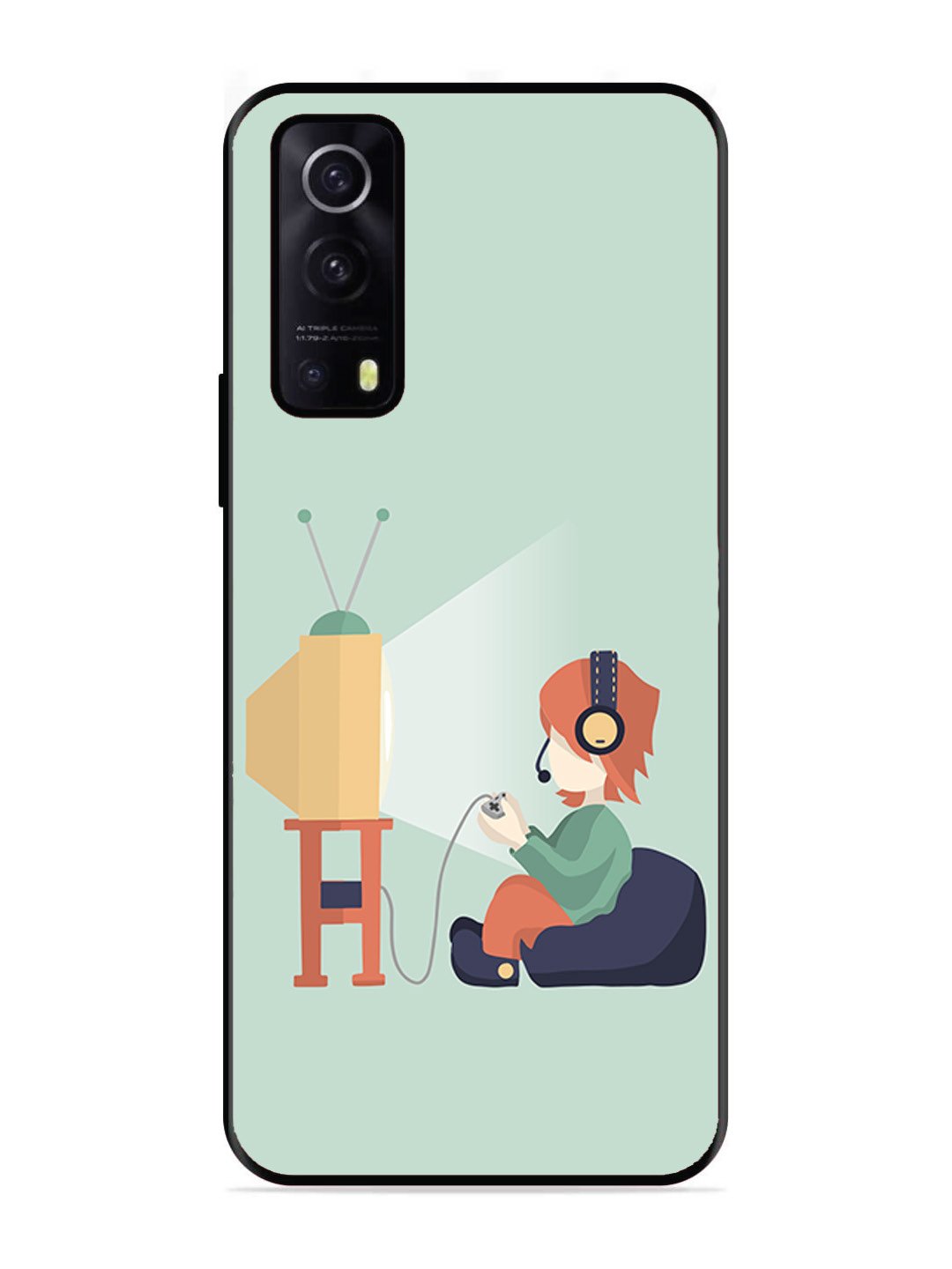 IQOO Z3 5G Kid Playing Game