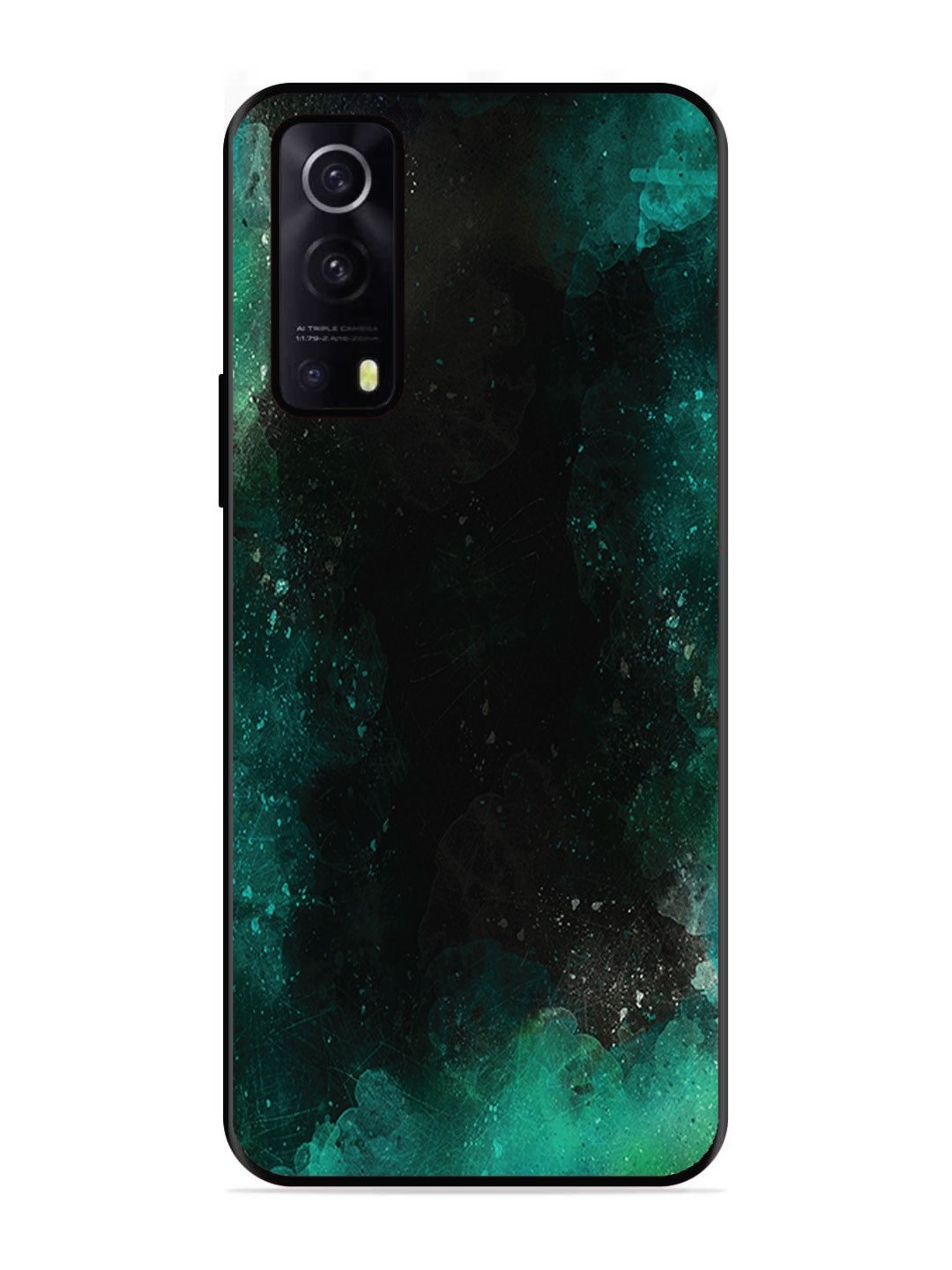 IQOO Z3 5G Dark Black And Green Forest