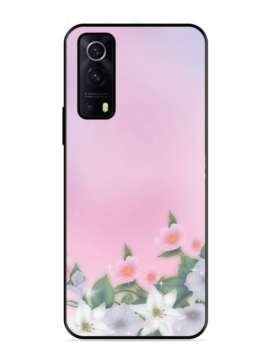IQOO Z3 5G Pink Floral Elegance
