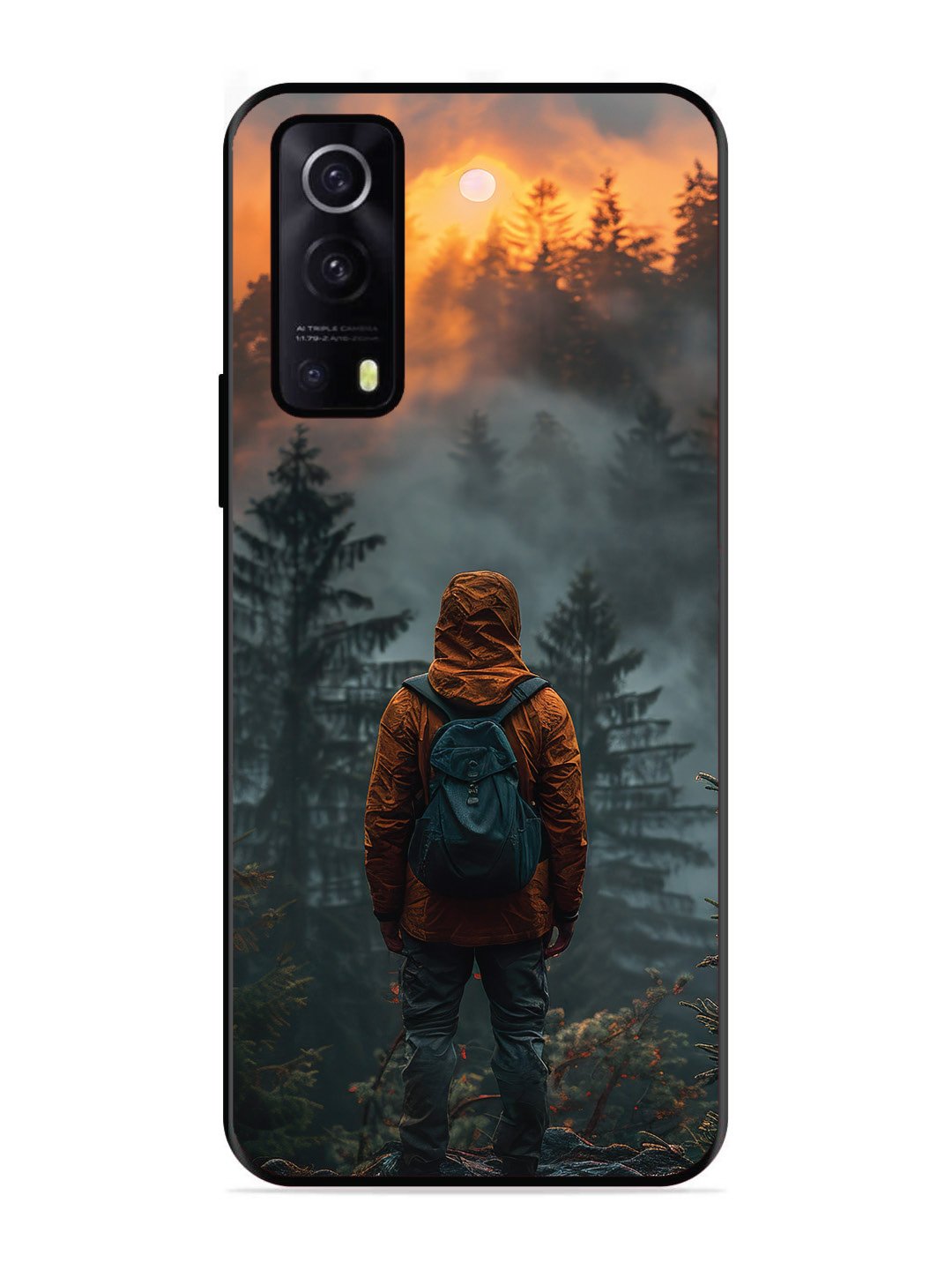 IQOO Z3 5G Alone in Forest