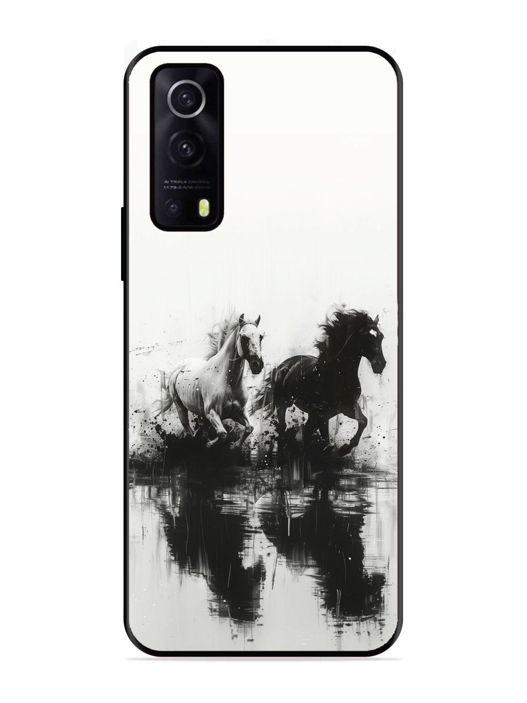 IQOO Z3 5G Black & White Horse