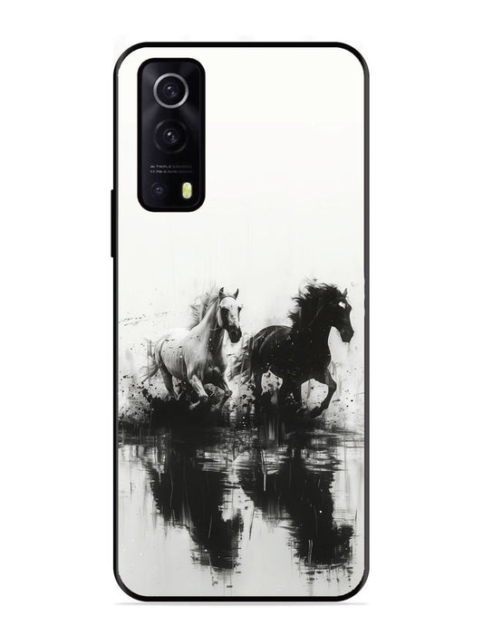 IQOO Z3 5G Black & White Horse
