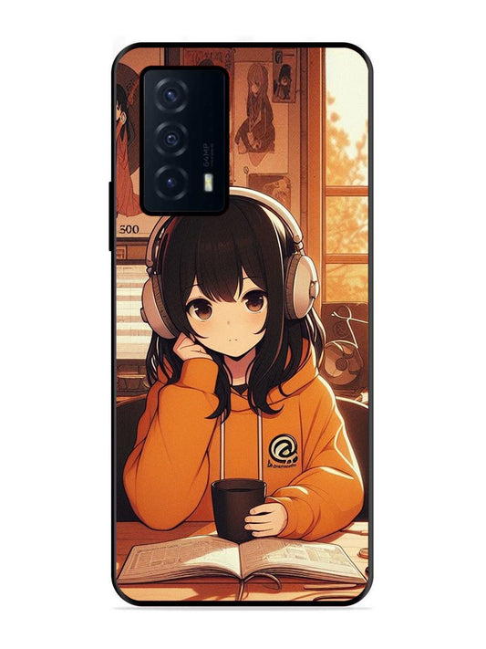 IQOO Z5 5G Cute Girl listening Music