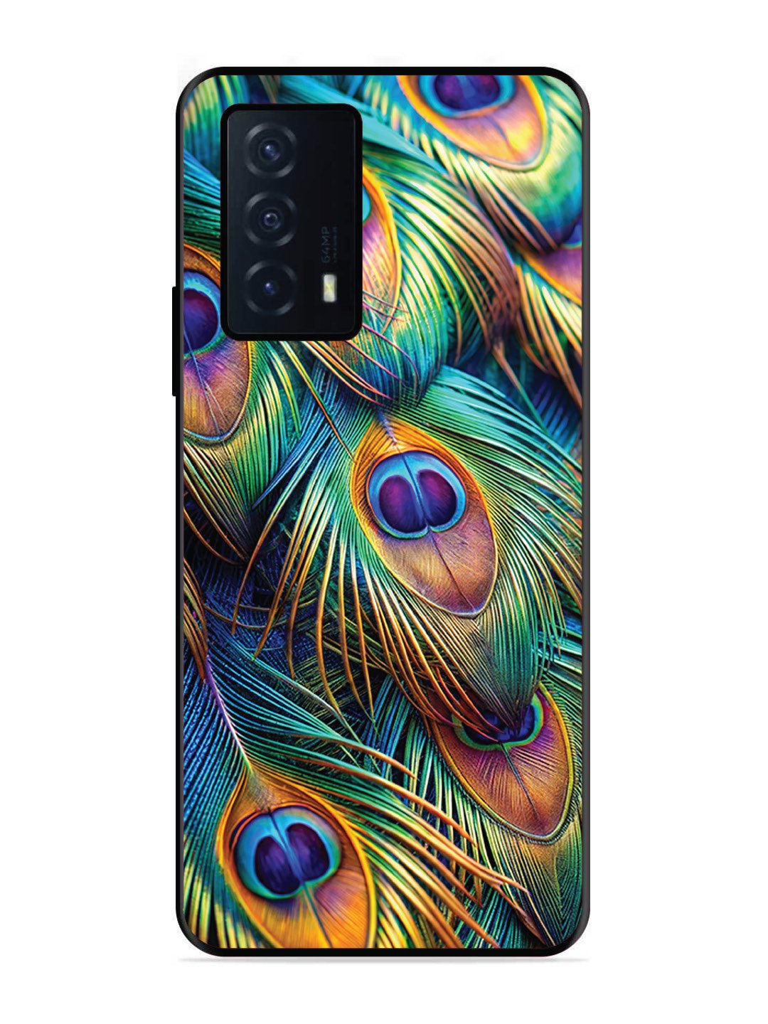 IQOO Z5 5G peacock feather