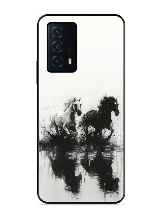 IQOO Z5 5G Black & White Horse