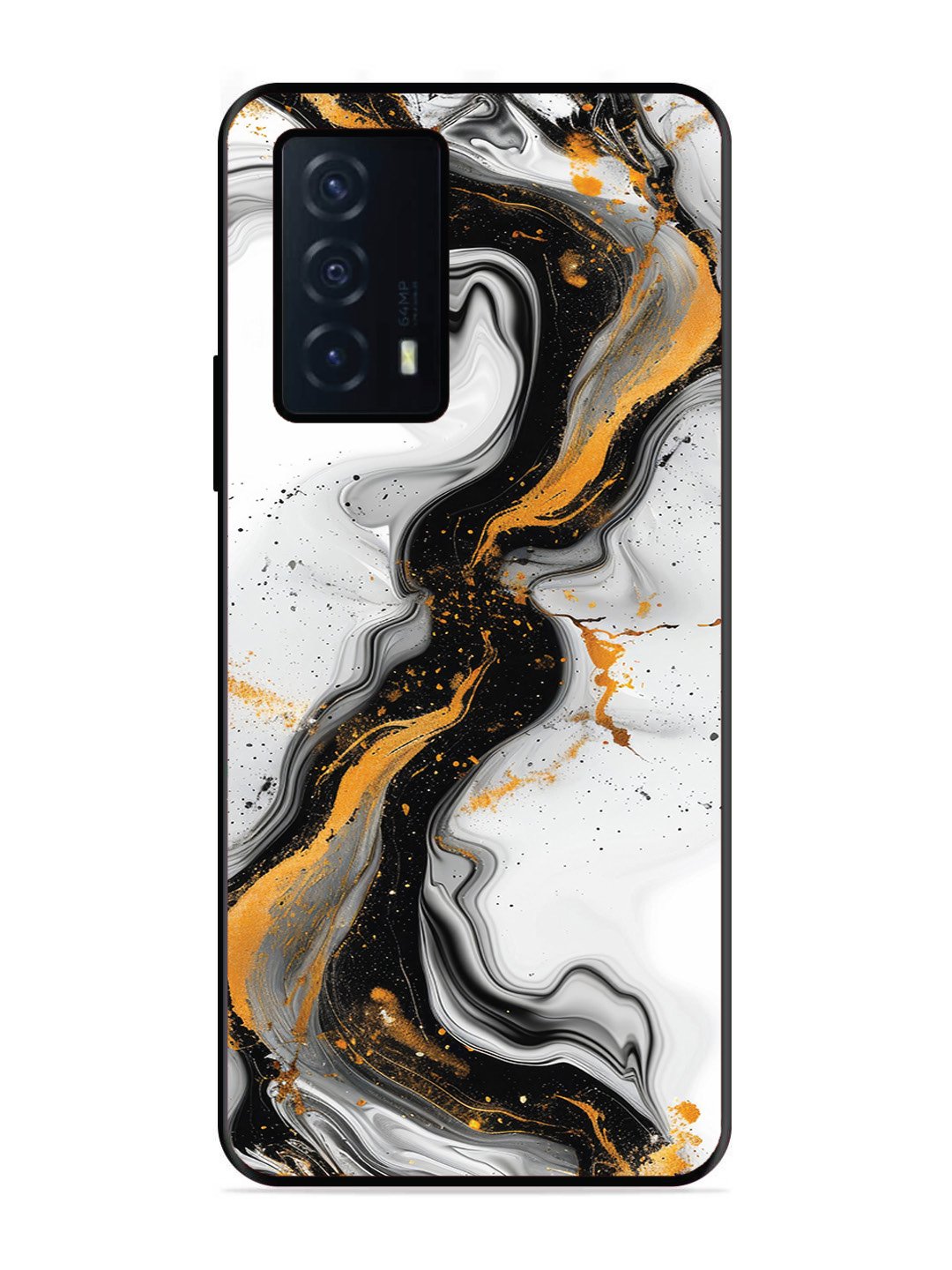 IQOO Z5 5G Black And Golden Marble Essence
