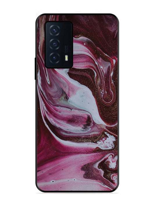 IQOO Z5 5G Pink And Golden Marble