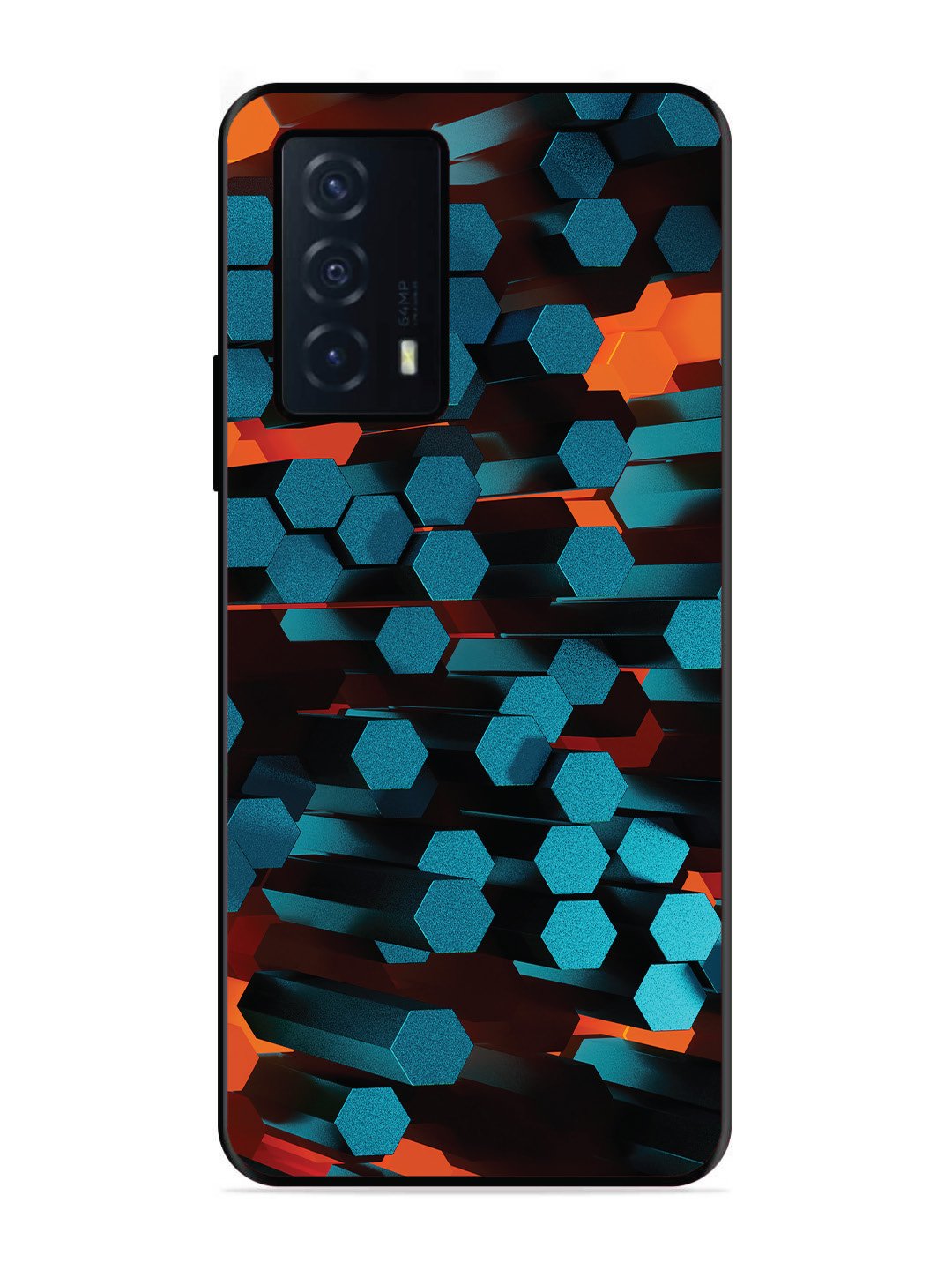 IQOO Z5 5G Hexagon 3D Abstract