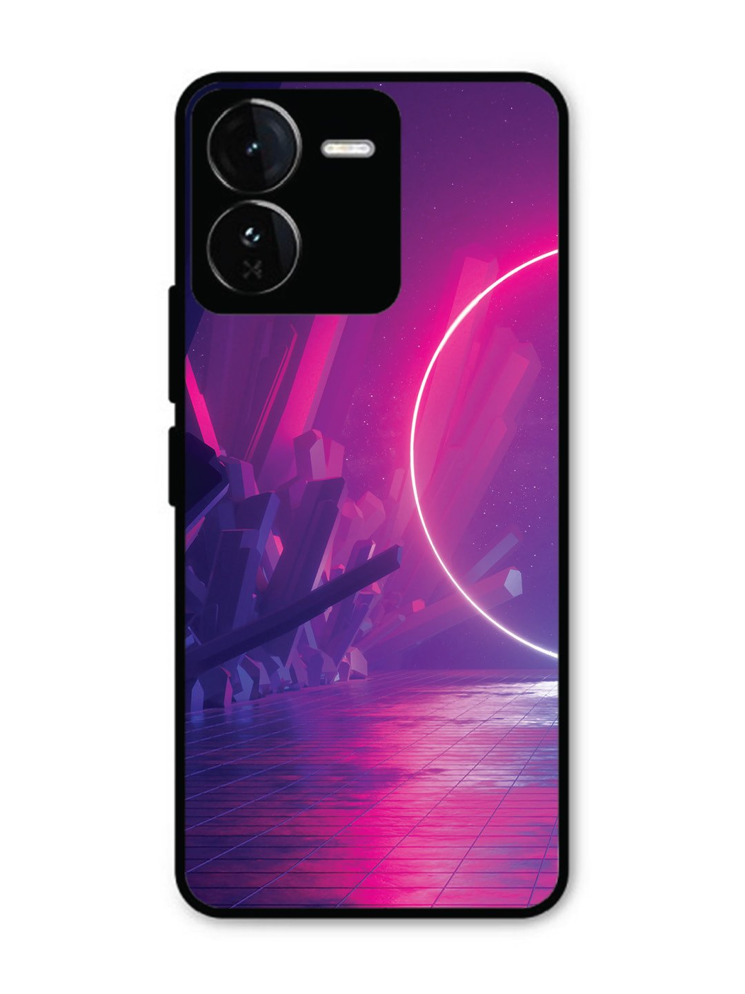 Iqoo Z9 5G abstract with Neon Light