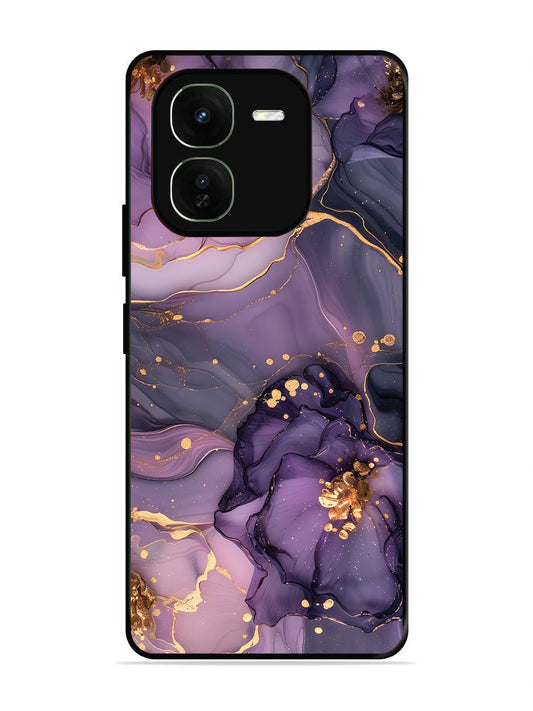 iqoo z9x 5g Royal Orchid Theme Marble