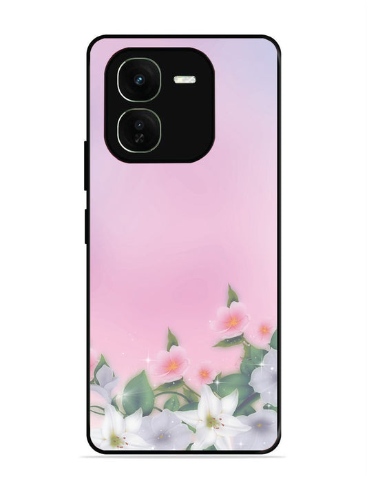iqoo z9x 5g Pink Floral Elegance