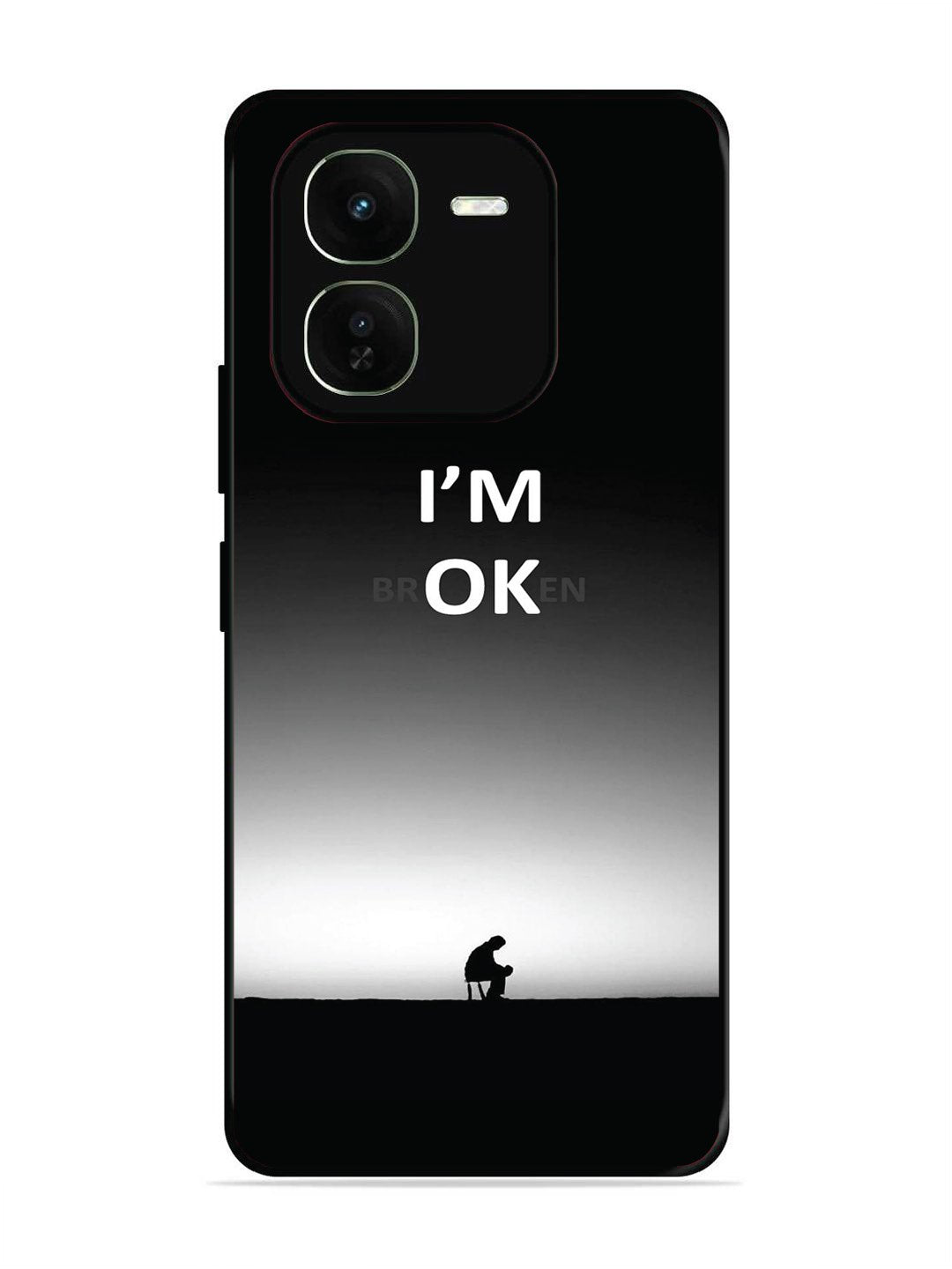 iqoo z9x 5g I'm Broken A man on Chair Alone