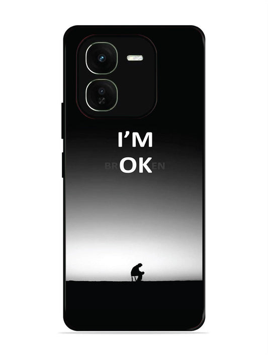 iqoo z9x 5g I'm Broken A man on Chair Alone