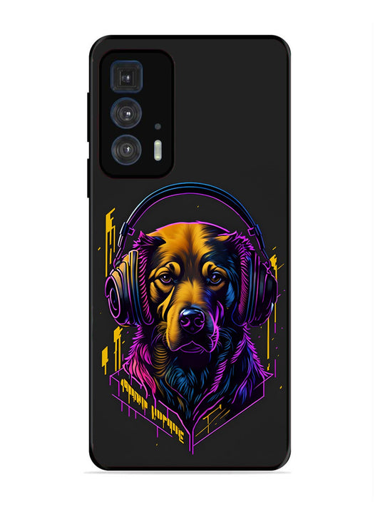 Motorola Moto Edge 20 Pro Music Lover Dog
