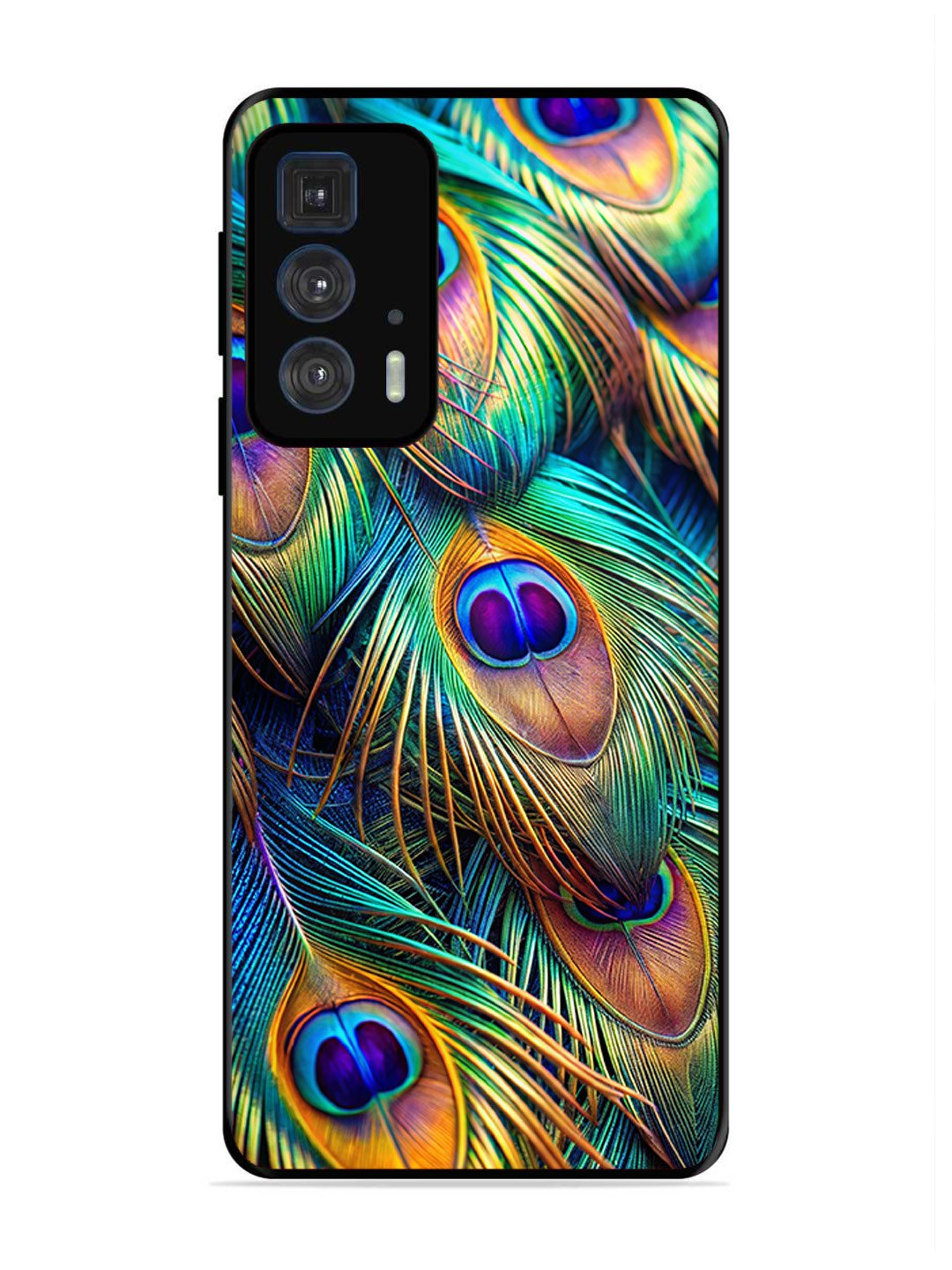 Motorola Moto Edge 20 Pro peacock feather