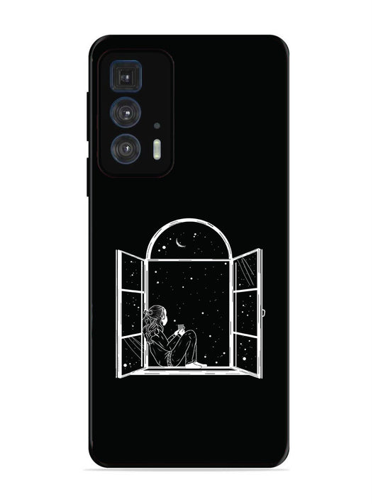 Motorola Moto Edge 20 Pro Little Girl on Window