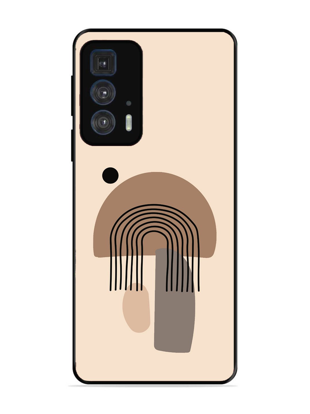 Motorola Moto Edge 20 Pro Mushroom Illustration