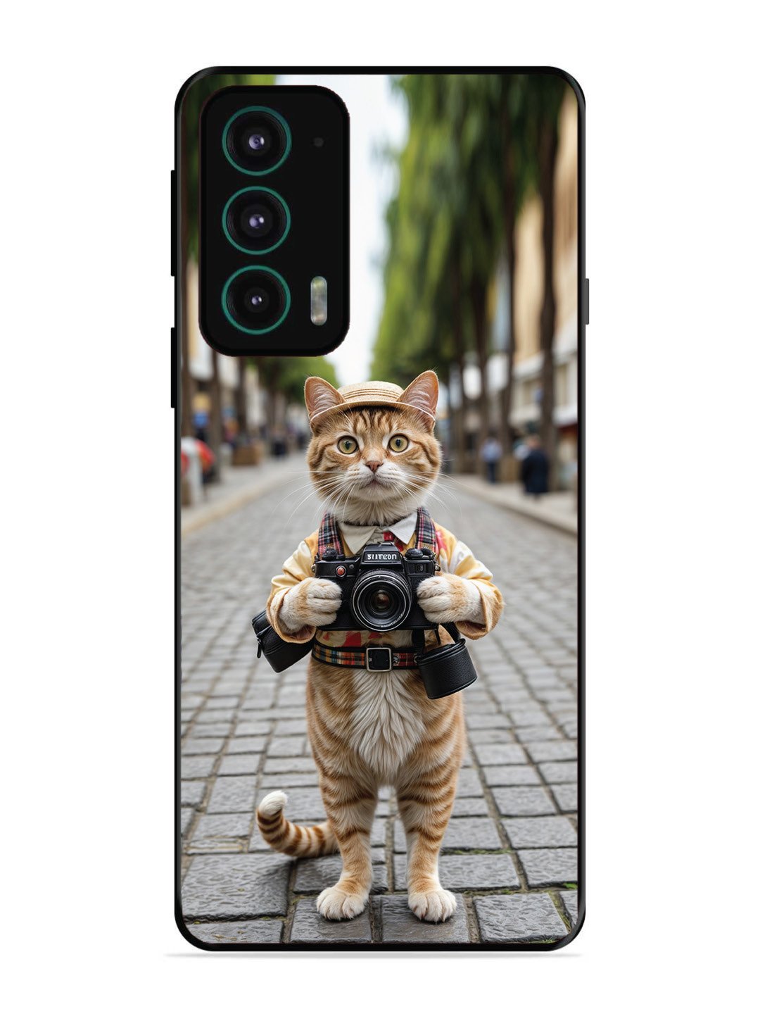 Motorola Moto Edge 20 Cat as Cameraman