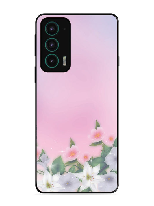 Motorola Moto Edge 20 Pink Floral Elegance