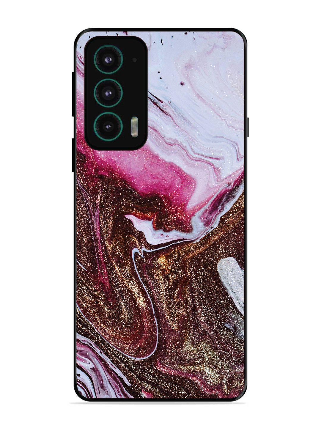 Motorola Moto Edge 20 Elegant Rose & Gold Marble