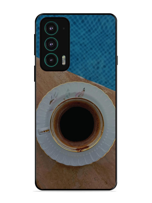 Motorola Moto Edge 20 Black Tea Cup Saucer