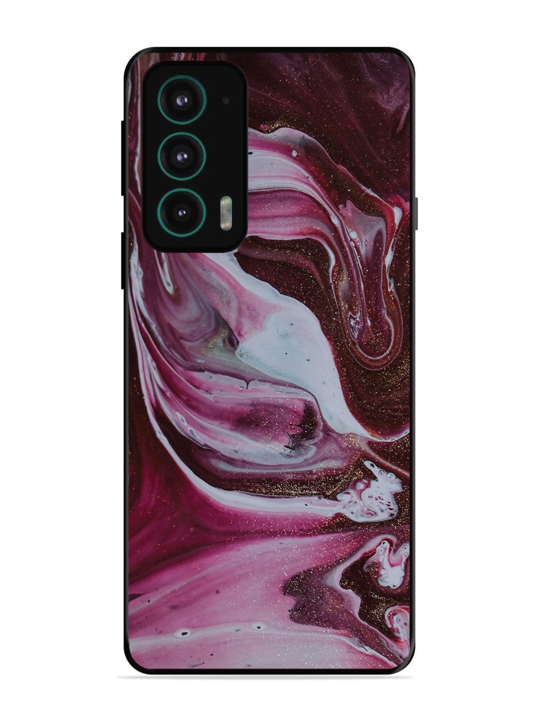 Motorola Moto Edge 20 Pink And Golden Marble