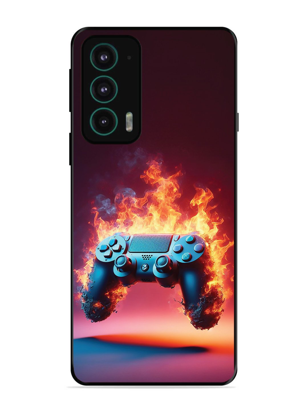 Motorola Moto Edge 20 Console on fire