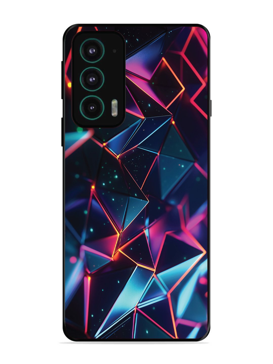 Motorola Moto Edge 20 3D Abstract Polygon