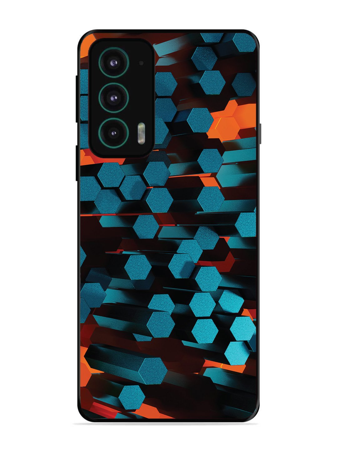 Motorola Moto Edge 20 Hexagon 3D Abstract