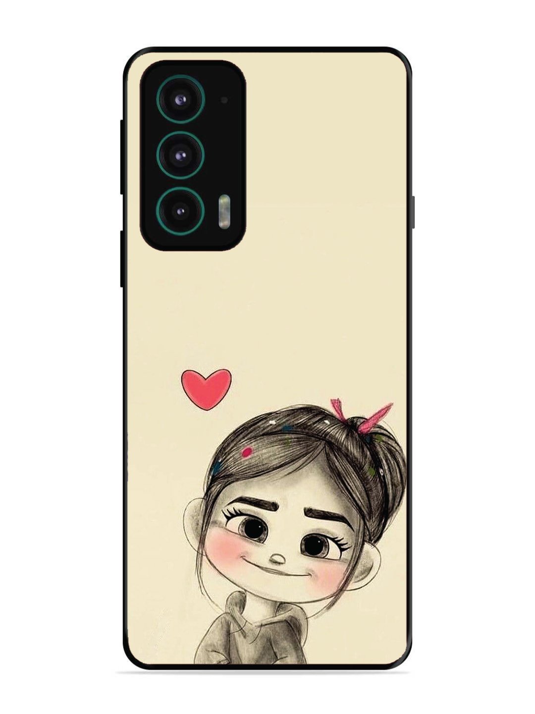 Motorola Moto Edge 20 Cute Girl Looking at You