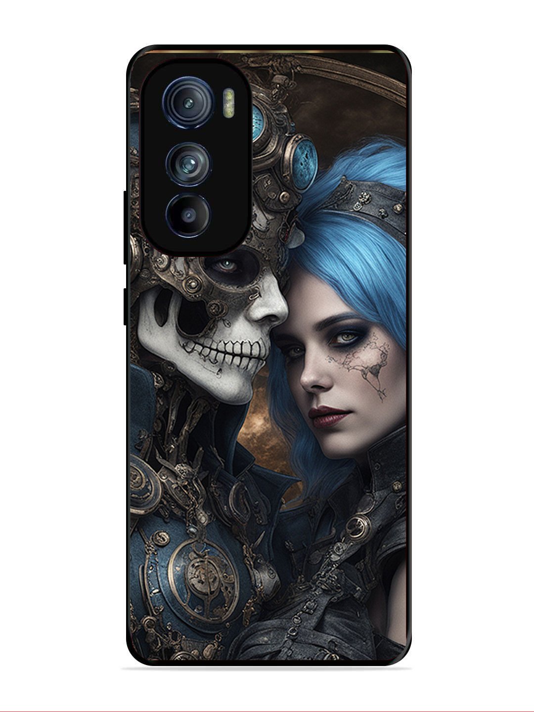 Motorola Moto Edge 30 Skeleton & Devil Girl