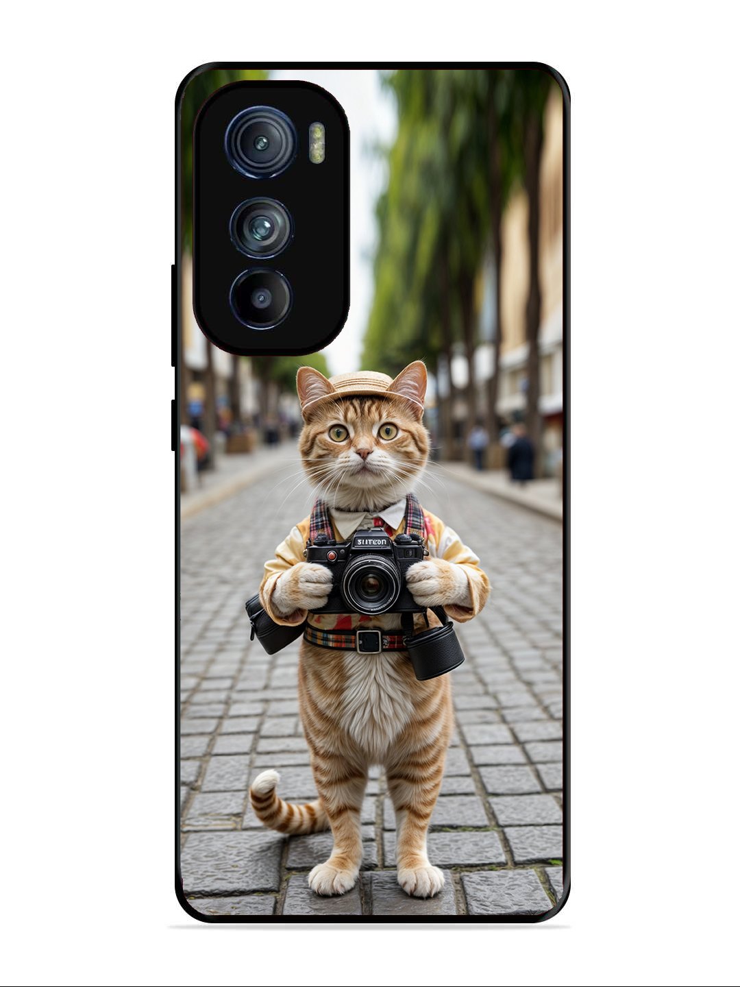 Motorola Moto Edge 30 Cat as Cameraman