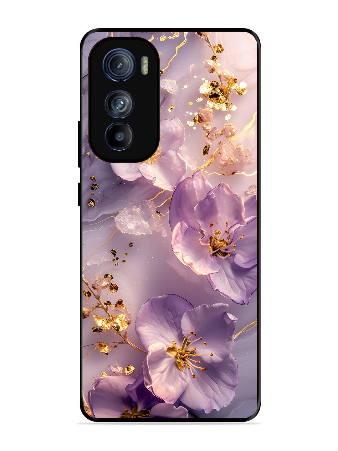 Motorola Moto Edge 30 Orchid with Golden Safron