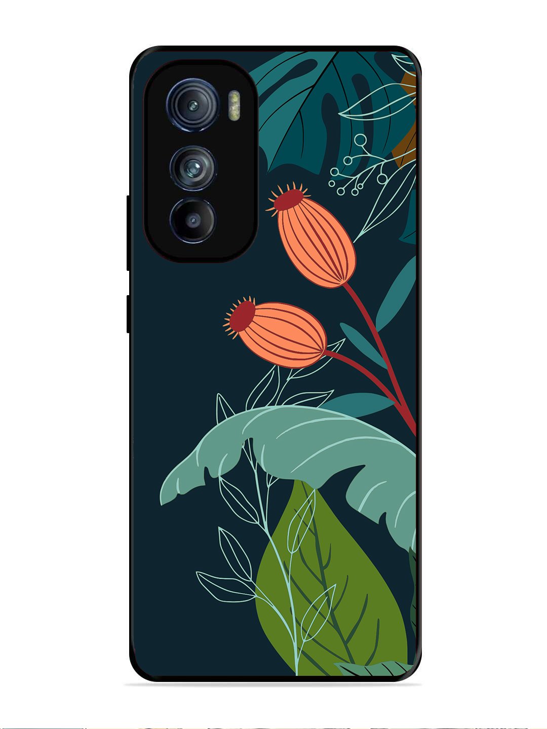 Motorola Moto Edge 30 Plant Illustration
